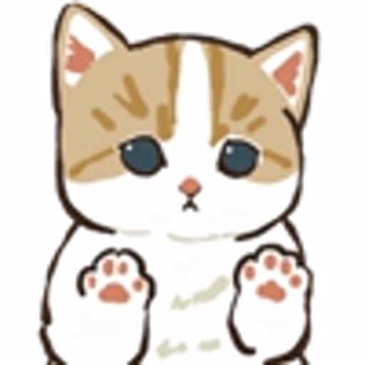 ❤️ Эмодзи «Милые котята» для Telegram