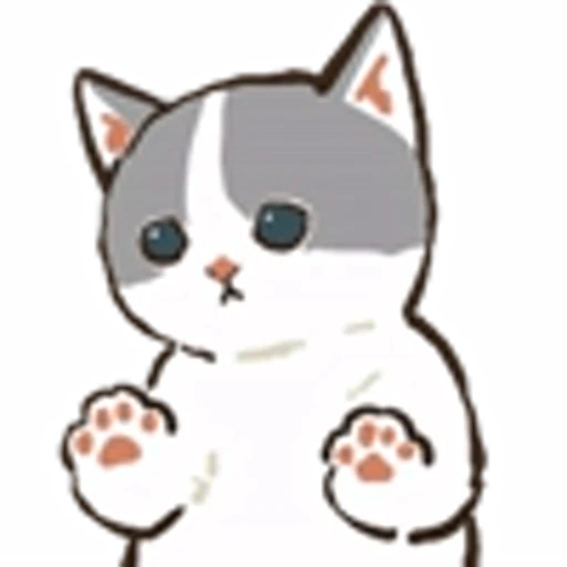 ❤️ Эмодзи «Милые котята» для Telegram
