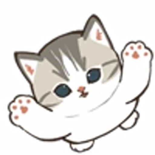 ❤️ Эмодзи «Милые котята» для Telegram