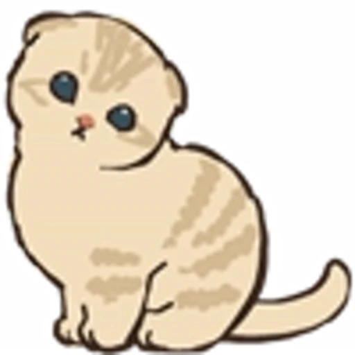 ❤️ Эмодзи «Милые котята» для Telegram