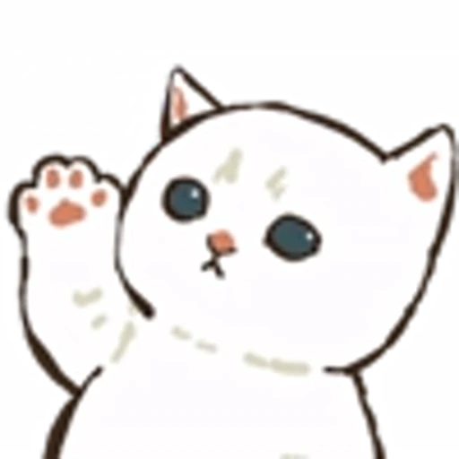 ❤️ Эмодзи «Милые котята» для Telegram