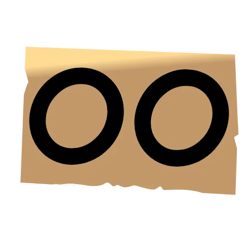 💩 Эмодзи «cut letters» для Telegram