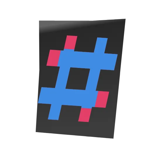 💩 Эмодзи «cut letters» для Telegram