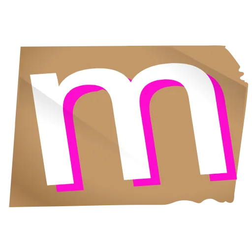 💩 Эмодзи «cut letters» для Telegram