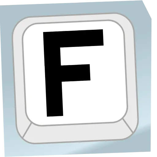 💩 Эмодзи «cut letters» для Telegram