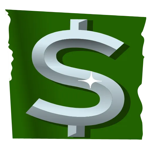 💩 Эмодзи «cut letters» для Telegram