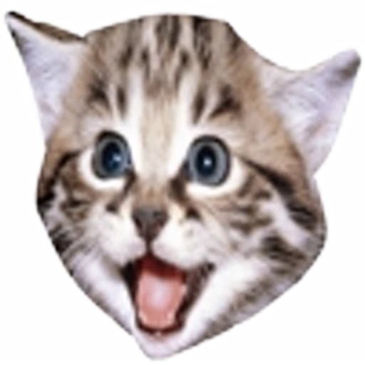 🤒 Эмодзи «С котятами» для Telegram