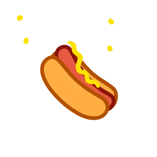 🌭 Стикер «EmojiCenterAnimations» для Telegram