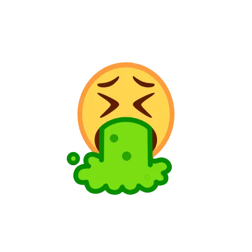 🤮 Стикер «EmojiCenterAnimations» для Telegram
