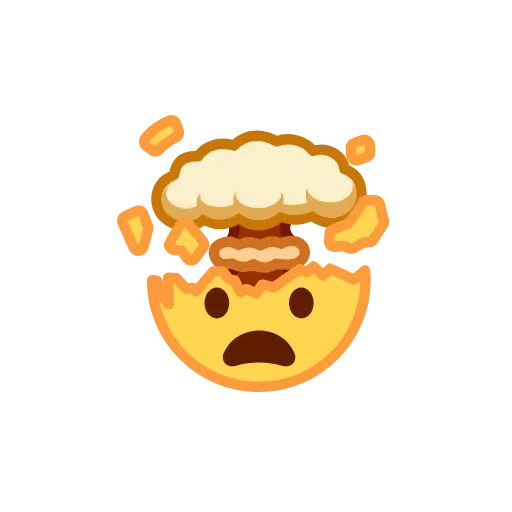 🤯 Стикер «EmojiCenterAnimations» для Telegram