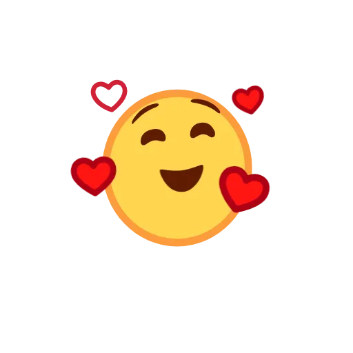 🥰 Стикер «EmojiCenterAnimations» для Telegram