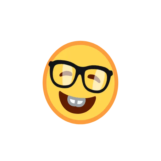🤓 Стикер «EmojiCenterAnimations» для Telegram