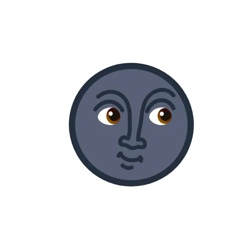 🌚 Стикер «EmojiCenterAnimations» для Telegram
