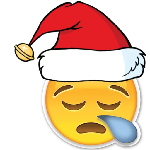 😪 Стикер «Emoji Christmas ~» для Telegram