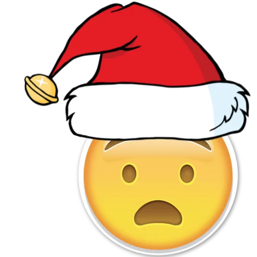 😟 Стикер «Emoji Christmas ~» для Telegram