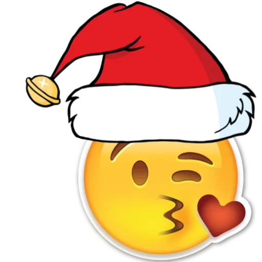 😘 Стикер «Emoji Christmas ~» для Telegram
