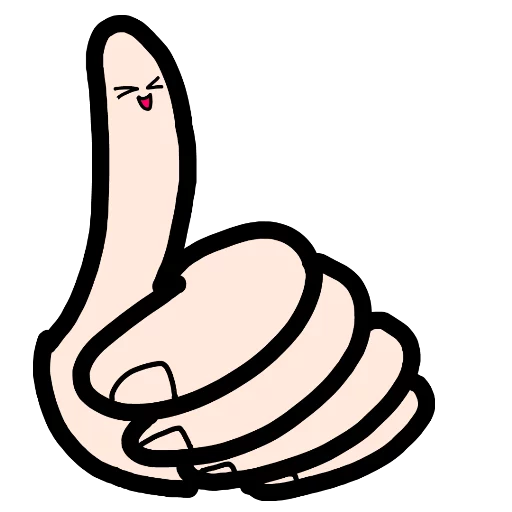 👍 Стикер «Emoji Desu» для Telegram