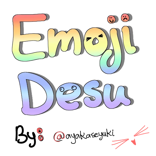 Стикерпак Emoji Desu для Telegram