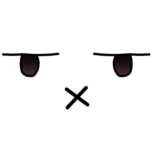 😒 Стикер «Emoji Desu» для Telegram
