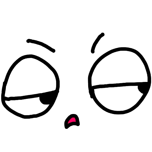 😒 Стикер «Emoji Desu» для Telegram