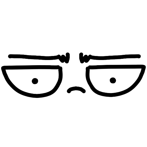 😠 Стикер «Emoji Desu» для Telegram