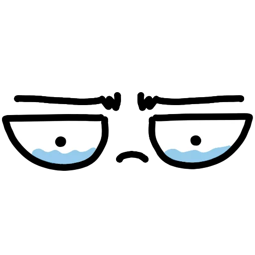 😢 Стикер «Emoji Desu» для Telegram
