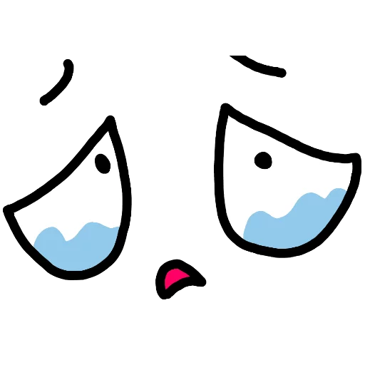 😢 Стикер «Emoji Desu» для Telegram