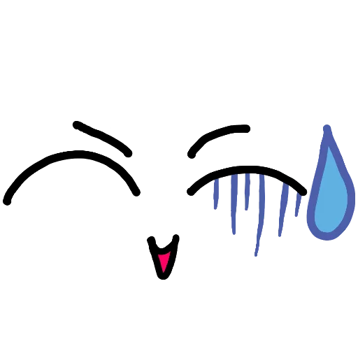 😰 Стикер «Emoji Desu» для Telegram