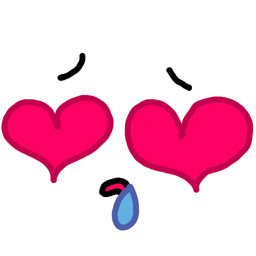 😍 Стикер «Emoji Desu» для Telegram