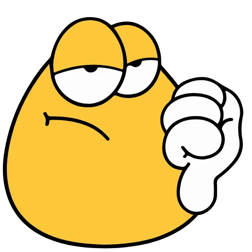 👎 Стикер «emojidom» для Telegram