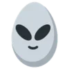 Стикер 47 🙄 Egg - эмоджи яичко