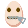 Стикер 42 🙄 Egg - эмоджи яичко