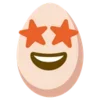 Стикер 9 🙄 Egg - эмоджи яичко