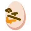 Стикер 26 🙄 Egg - эмоджи яичко