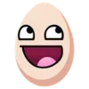 Стикер 6 🙄 Egg - эмоджи яичко