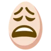Стикер 30 🙄 Egg - эмоджи яичко