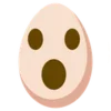 Стикер 38 🙄 Egg - эмоджи яичко