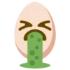 Стикер 32 🙄 Egg - эмоджи яичко