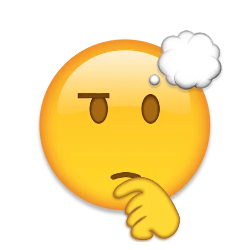 🤔 Стикер «Stickers ~}=====> emoji )» для Telegram