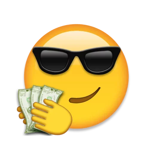😎 Стикер «Stickers ~}=====> emoji )» для Telegram