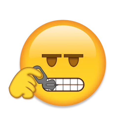 🤐 Стикер «Stickers ~}=====> emoji )» для Telegram
