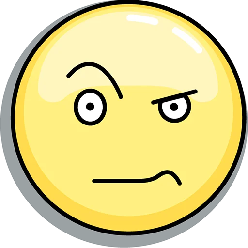🤨 Стикер «emojikant» для Telegram