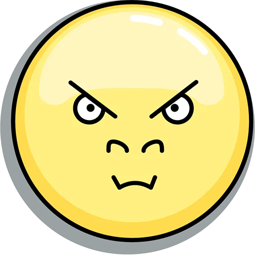 😡 Стикер «emojikant» для Telegram