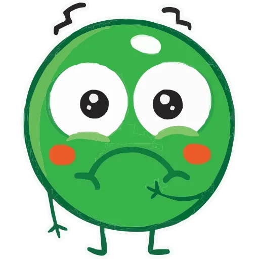 🤢 Стикер «Эмоджики» для Telegram