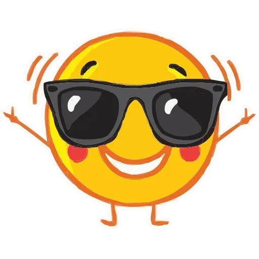 😎 Стикер «Эмоджики» для Telegram