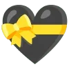Стикер 45 🌼 black emoji - чёрные эмодзи