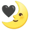 Стикер 11 🌼 black emoji - чёрные эмодзи