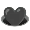 Стикер 29 🌼 black emoji - чёрные эмодзи