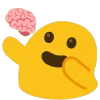 Стикерпак brain для Telegram