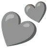 💕 Эмодзи «grey» для Telegram